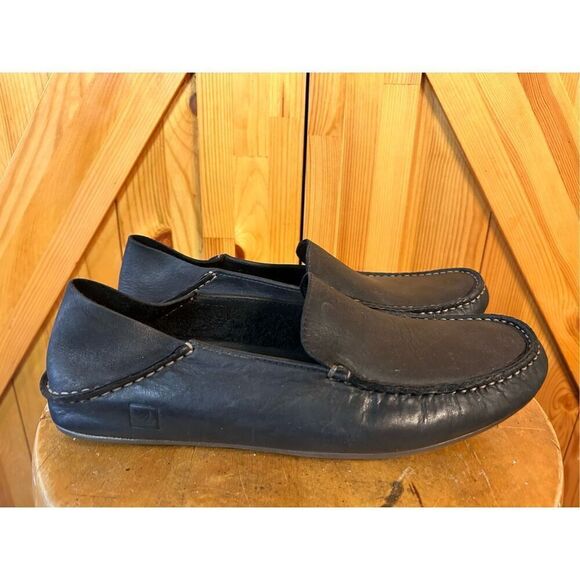 Sperry Top-Sider Wave Driver Loafers Driving Moccasins Shoes Mens 9M Black - Picture 3 of 8